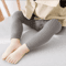 SoftCotton Girls Leggings Baby Solid Color Tights For Spring And Autumn 3