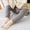 SoftCotton Girls Leggings Baby Solid Color Tights For Spring And Autumn 3