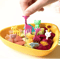 FunBite Animal Fruit Fork Picks 10 Piece Kids Bento Snack Set 4