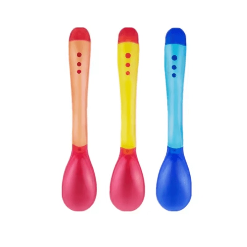 ThermoSafe Baby Temperature Sensing Spoon And Fork Set 1