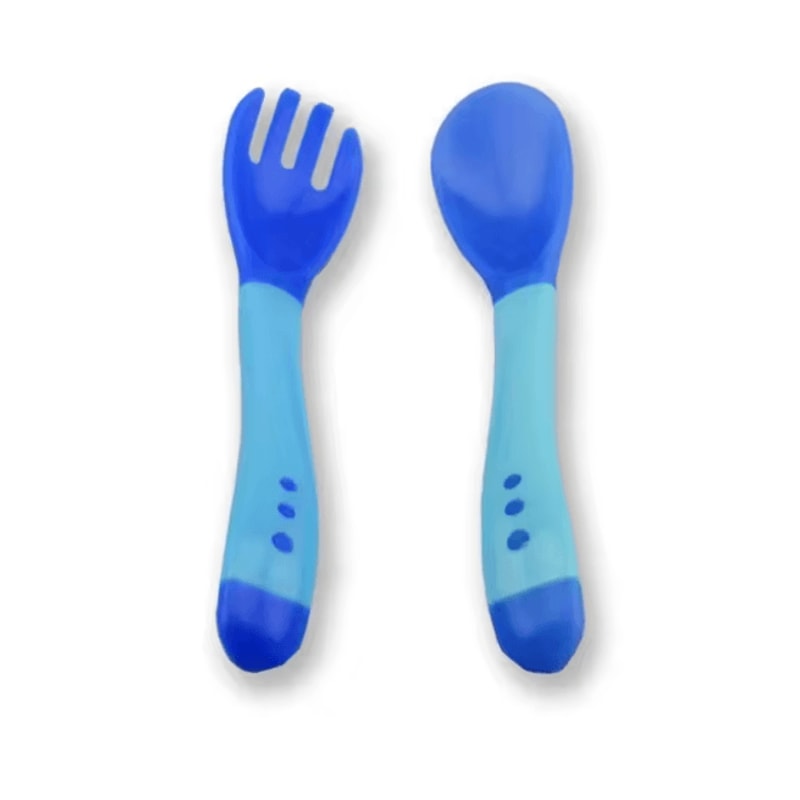 ThermoSafe Baby Temperature Sensing Spoon And Fork Set 2