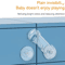 SecureHome Baby Cabinet Locks 6 Pack Adjustable Safety Straps 3