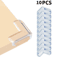 ClearShield Baby Table Corner Protectors 10 Pack Transparent Safety Guards 7