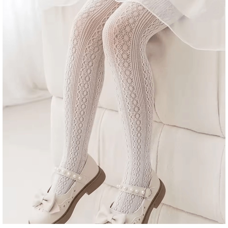 AirLace Girls Mesh Pantyhose Soft Nylon Summer Tights 0