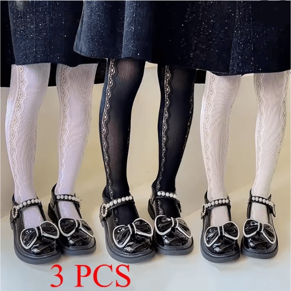 AirLace Girls Mesh Pantyhose Soft Nylon Summer Tights 7