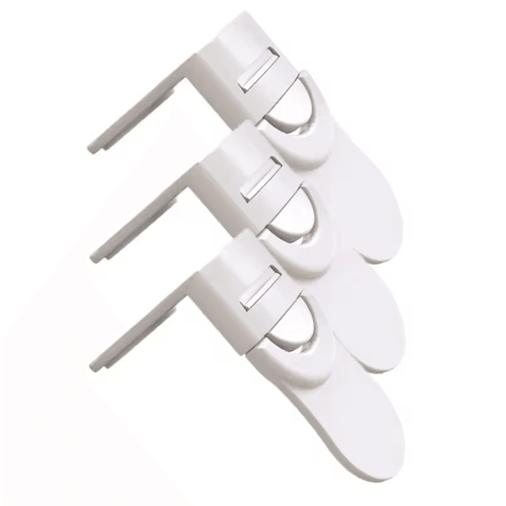 SafeSnap Child Safety Drawer Locks Adjustable Cabinet And Refrigerator Buckles 3