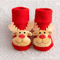 CozySnow Christmas Baby Socks Warm Knitted Snowman And Deer Mid Socks 6