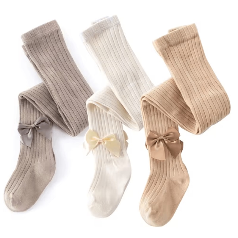 CozyKnit Girls Winter Tights Soft Cotton Toddler Leggings 2 To 8 Years 0