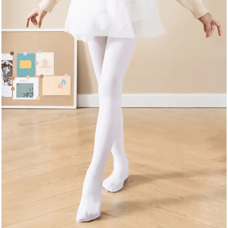 GraceMove Girls Dance Tights Soft Spring Autumn Pantyhose 9