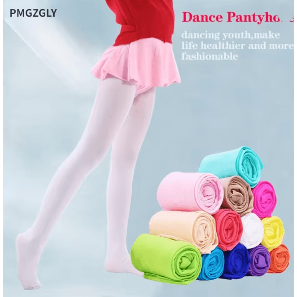 GraceMove Girls Dance Tights Soft Spring Autumn Pantyhose 0