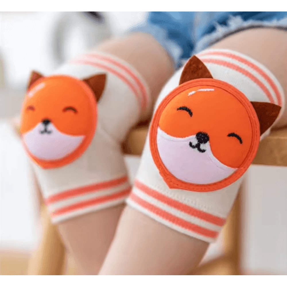 CrawlGuard Baby Knee Pads Anti Slip Protective Crawling Support 4