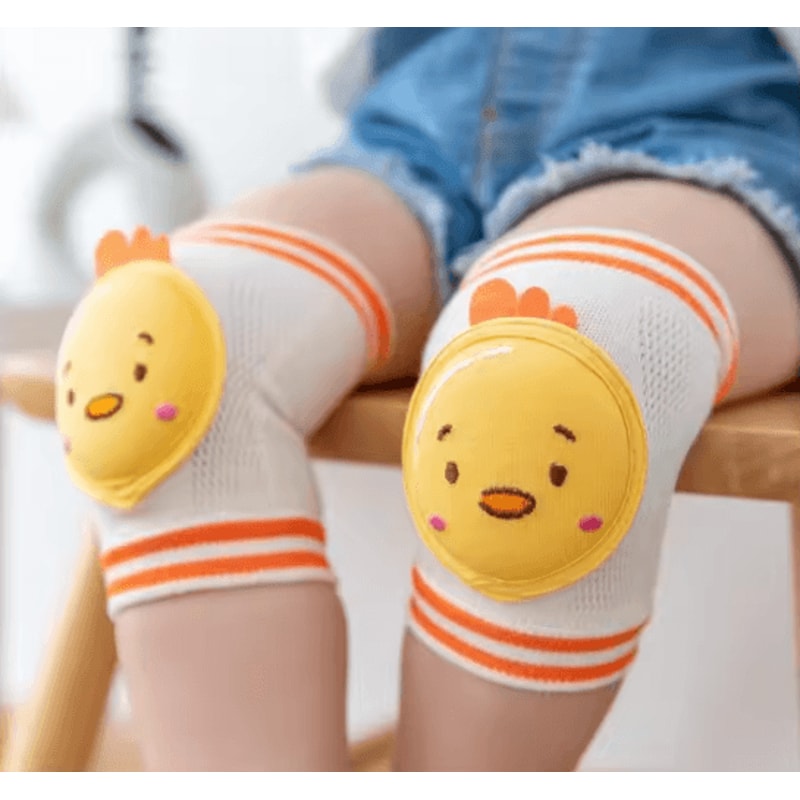 CrawlGuard Baby Knee Pads Anti Slip Protective Crawling Support 8