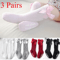RoyalCharm Girls Bow Knee High Fishnet Socks 3 Pair Set 0