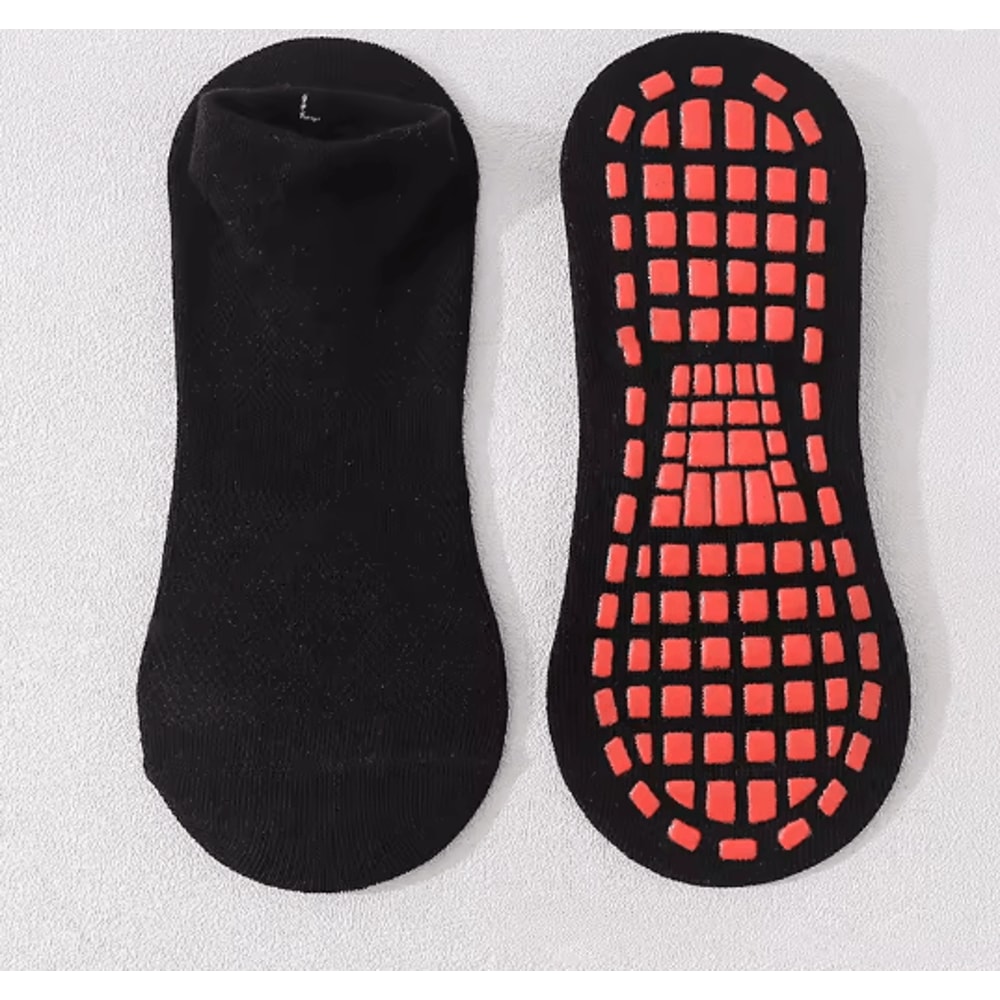 GripFlex Anti Slip Trampoline Socks Breathable Cotton Sport Socks For Kids And Adults 2