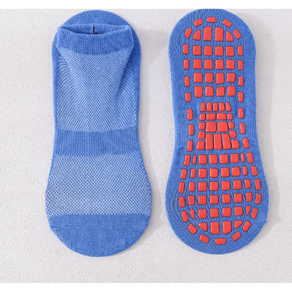 GripFlex Anti Slip Trampoline Socks Breathable Cotton Sport Socks For Kids And Adults 3