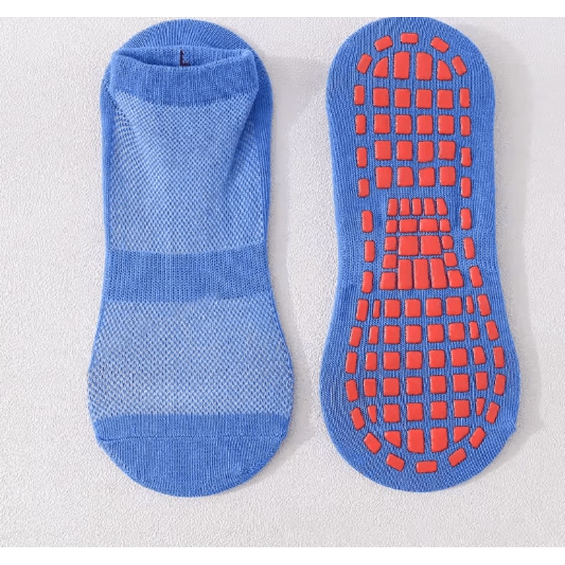 GripFlex Anti Slip Trampoline Socks Breathable Cotton Sport Socks For Kids And Adults 3