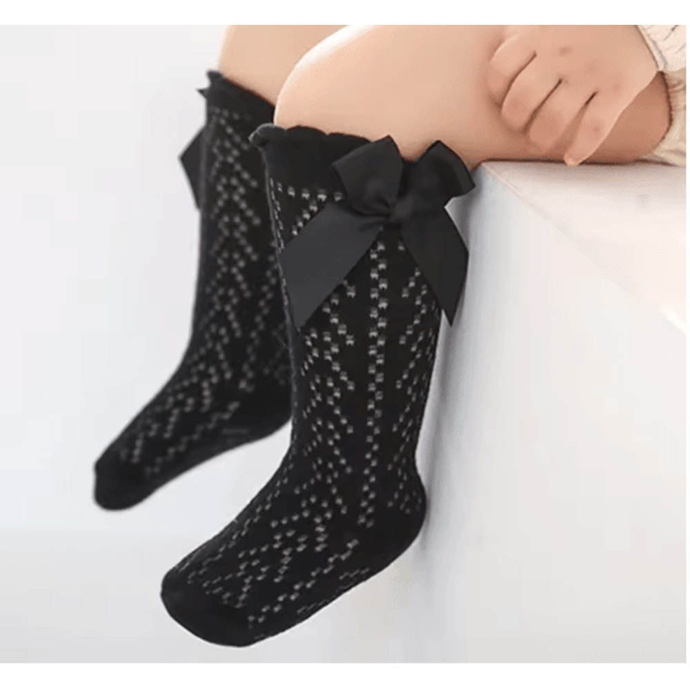 CozyFest Baby Christmas Tights Soft Knitted Baby Christmas Tights For Warm Winter Comfort 2