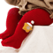 CozyFest Baby Christmas Tights Soft Knitted Baby Christmas Tights For Warm Winter Comfort 4