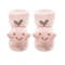 Cozy Christmas Baby Floor Socks With Santa And Snowman Knit Design 12