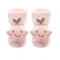 Cozy Christmas Baby Floor Socks With Santa And Snowman Knit Design 12