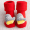 Cozy Christmas Baby Floor Socks With Santa And Snowman Knit Design 5