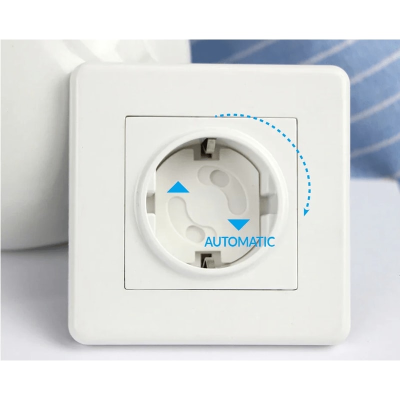 EU Baby Safety Outlet Covers 10 Pack Childproof Electrical Socket Protectors 1