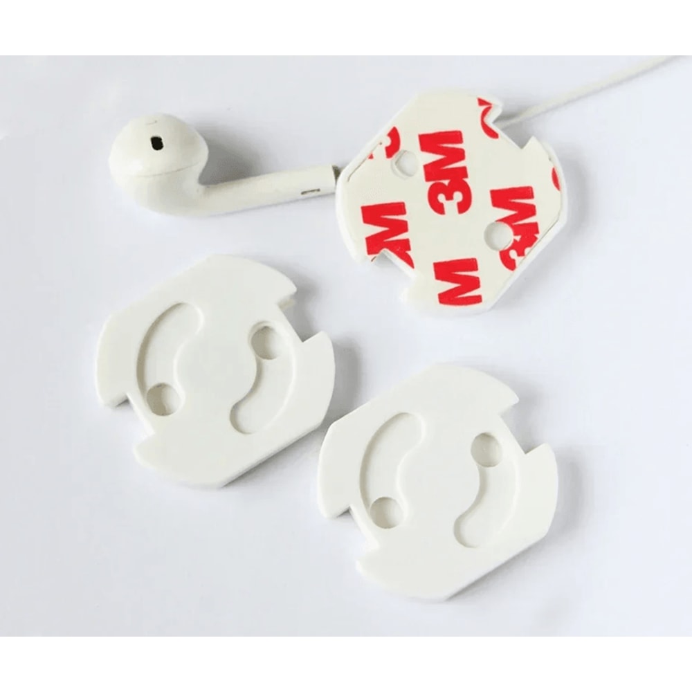 EU Baby Safety Outlet Covers 10 Pack Childproof Electrical Socket Protectors 3