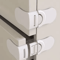 Child Safety Drawer Locks Anti Pinch Cabinet Protection Latches 3 Or 5 Pack 1