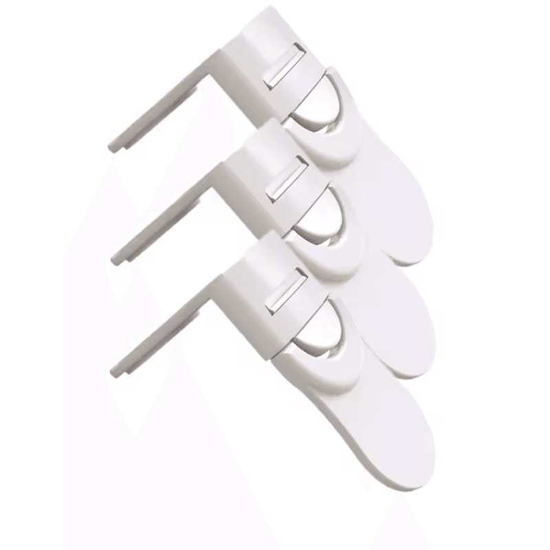 Child Safety Drawer Locks Anti Pinch Cabinet Protection Latches 3 Or 5 Pack 3