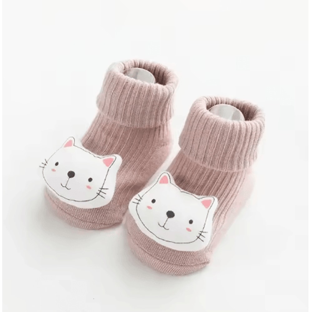 CozyGrip Cartoon Baby Non Slip Socks For Toddlers And Newborns 0