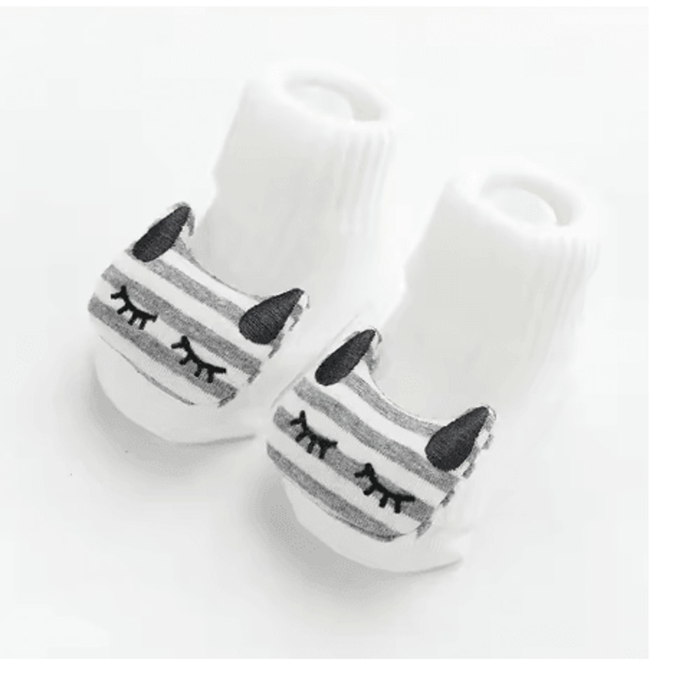 CozyGrip Cartoon Baby Non Slip Socks For Toddlers And Newborns 4