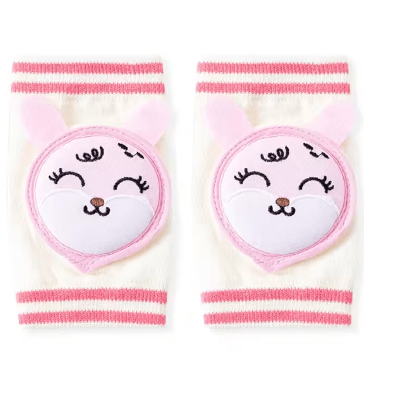 Breathable Baby Knee Pads For Crawling Anti Slip Summer Cartoon Knee Protectors 3