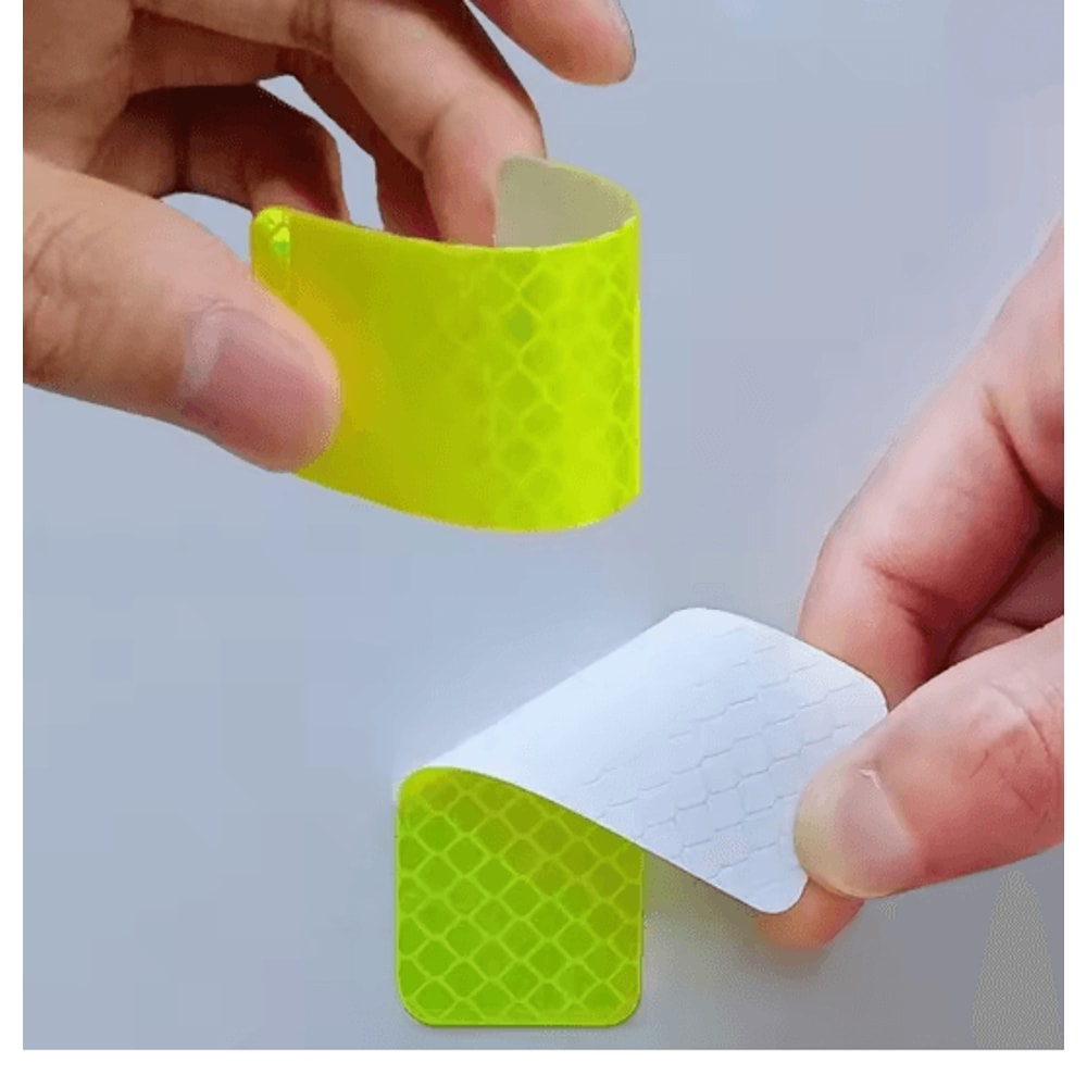 Reflective Stroller Safety Stickers 10PCS Baby Stroller Reflective Patches For Night Visibility 1