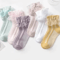 Sweet Lace Ruffle Baby Girls Socks Cotton Crew Dress Style 1