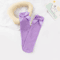 Girls Knee High Bow Socks Soft Cotton Long Tube Socks For Kids 6 To 10 Years 10