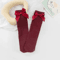 Girls Knee High Bow Socks Soft Cotton Long Tube Socks For Kids 6 To 10 Years 11