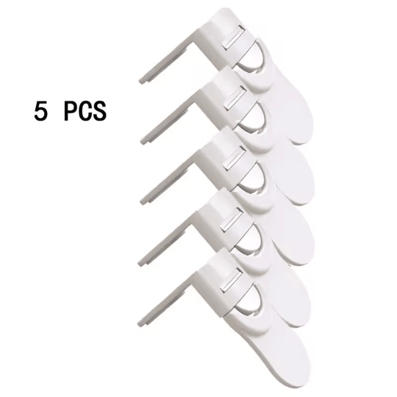 Baby Safety Cabinet Locks Multi Purpose Drawer And Refrigerator Locks 4 Or 5 Pack 3
