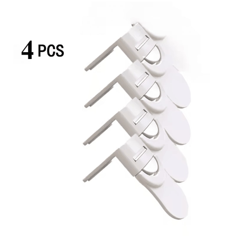 Baby Safety Cabinet Locks Multi Purpose Drawer And Refrigerator Locks 4 Or 5 Pack 6