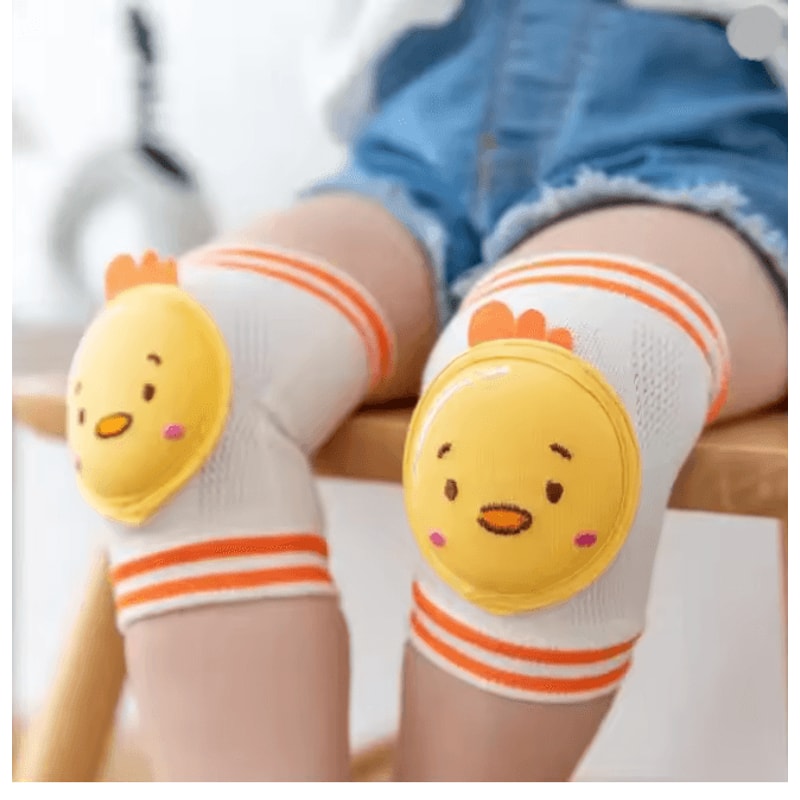 Baby Crawling Knee Pads And Elbow Pads Breathable Mesh Anti Slip Leg Guards 9