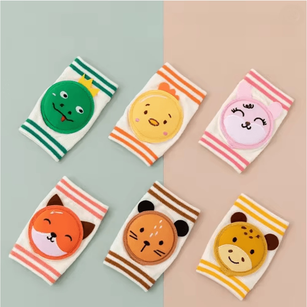 Baby Crawling Knee Pads And Elbow Pads Breathable Mesh Anti Slip Leg Guards 2