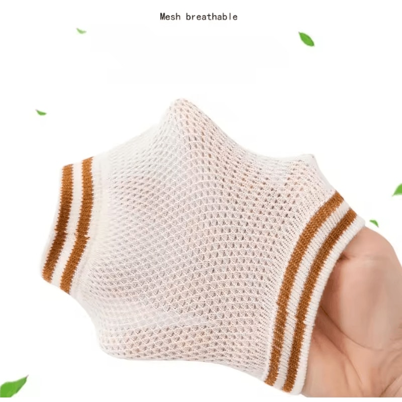 Baby Crawling Knee Pads And Elbow Pads Breathable Mesh Anti Slip Leg Guards 3