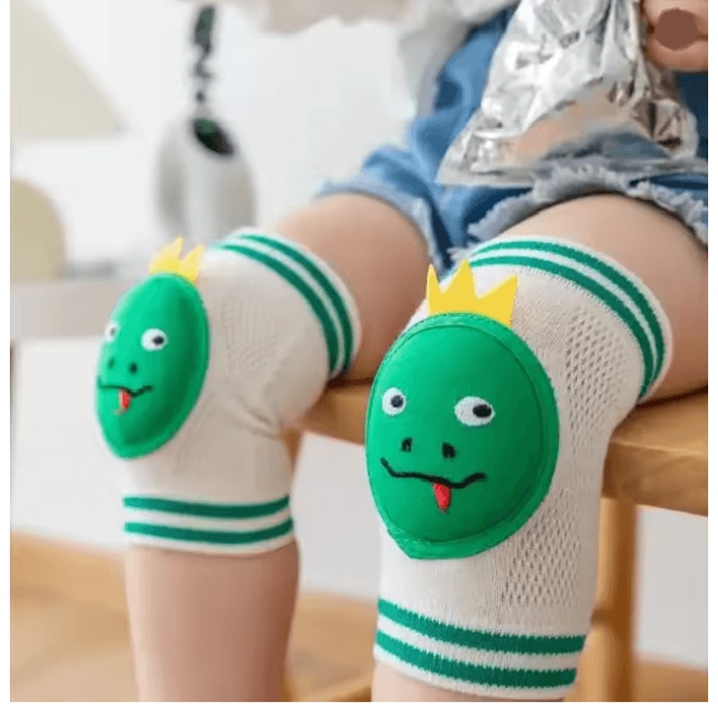 Baby Crawling Knee Pads And Elbow Pads Breathable Mesh Anti Slip Leg Guards 7