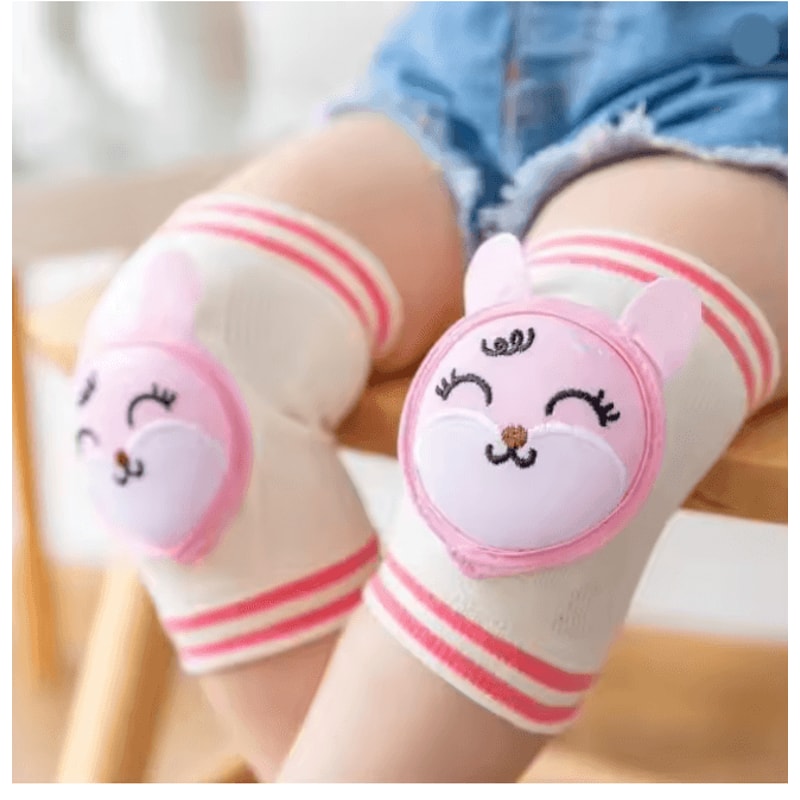 Baby Crawling Knee Pads And Elbow Pads Breathable Mesh Anti Slip Leg Guards 8