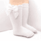 Baby Girls Knee High Bow Socks Sweet Long Tube Leg Warmer Socks 0 To 6T 0
