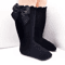 Baby Girls Knee High Bow Socks Sweet Long Tube Leg Warmer Socks 0 To 6T 7