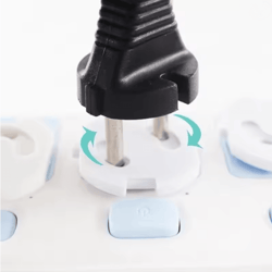 baby safety outlet covers electric socket plug protectors 5 pack