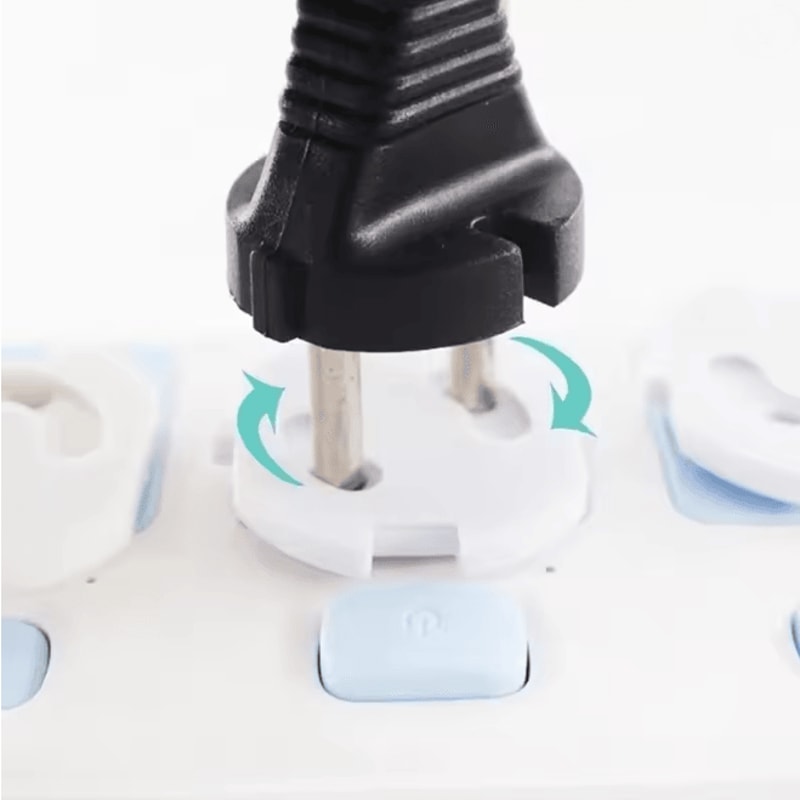 Baby Safety Outlet Covers Electric Socket Plug Protectors 5 Pack 0