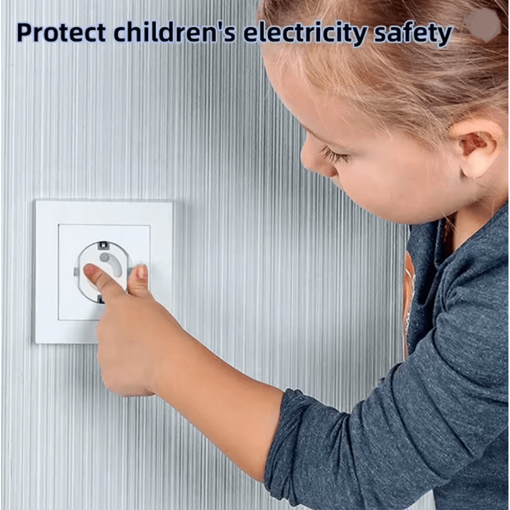 Baby Safety Outlet Covers Electric Socket Plug Protectors 5 Pack 2