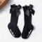 Baby Girls Christmas Knee High Bow Socks Cute Cotton Princess Long Tube Socks 5