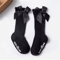 Baby Girls Christmas Knee High Bow Socks Cute Cotton Princess Long Tube Socks 5